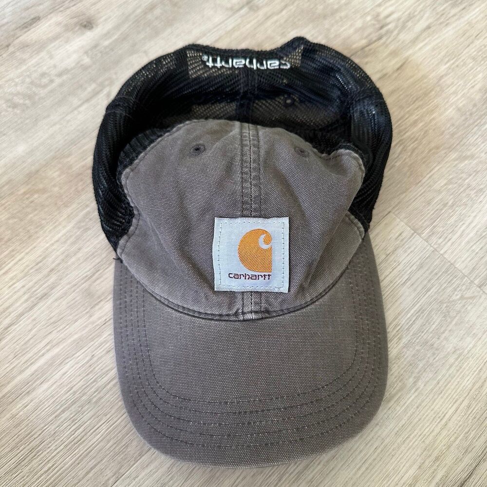 Carhartt Buffalo SnapBack Hat - Gray & Black - Unisex OSFM